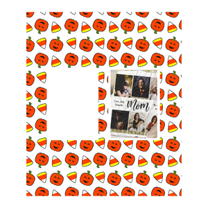 HALLOWEEN PUMPKIN CANDY CORN CUSTOM ULTRA SOFT BLANKET