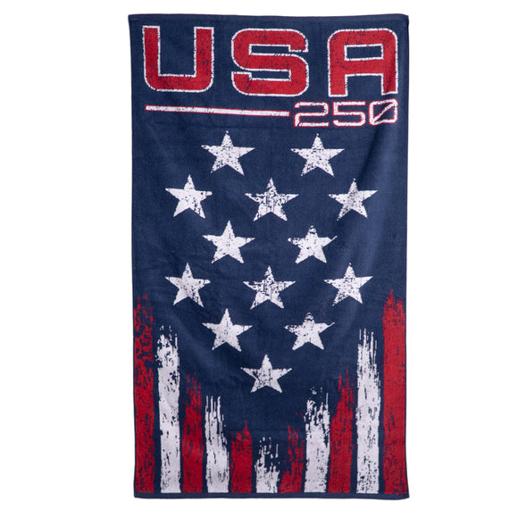 America 250 Heritage Beach Towel