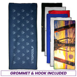 Design Your Own - Microfiber Waffle Large Caddy Golf Towel (17” x 40”)