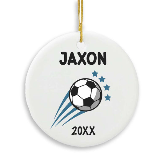 Soccer Christmas Ornament