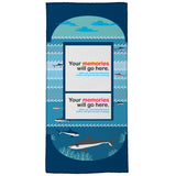 JAWSome : Medium Beach Towel (28” x 58”)
