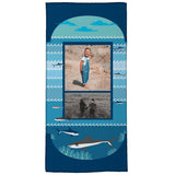 JAWSome : Medium Beach Towel (28” x 58”)