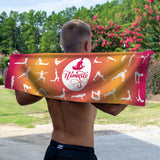 Namaste Sunset - Yoga Cooling Towel (34" x 11")
