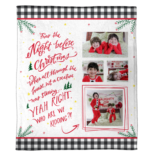 Our Night Before Christmas Blanket - A Holiday Collaboration with Just Add Confetti